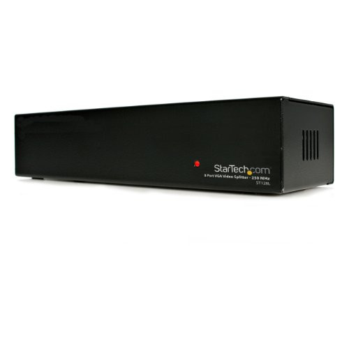 StarTech.com 8-Port VGA Video Splitter - 1x8 VGA Distribution Amplifier - VGA Splitter - 250 MHz (ST128L)