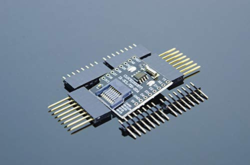 ACROBOTIC WeMos ESP8266 D1 Mini Real-Time Clock RTC + SD Card Shield for Arduino NodeMCU Raspberry Pi Wi-Fi IoT Data Log Logger DS1307
