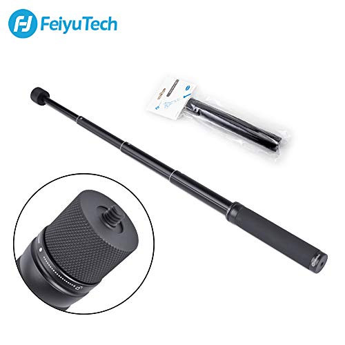 FeiyuTech V3 Pole Handheld Adjustable Extension Bar Portable Folding Desktop Stand with 1/4" Screw Mount for G6 G6 Plus SPG2 SPG WG2 WG2X G5GS 160mm-500mm