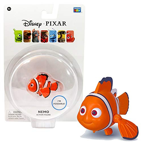 Disney Pixar ~ Nemo 3.75 Poseable Action Figure Disney Pixar ~ Nemo 3.75 Poseable Action Figure