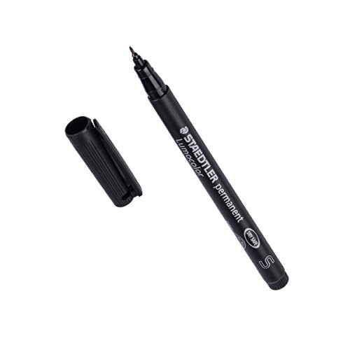 Staedtler Lumocolor Fine Point Permanent Marker Black - Special for Personalized Ornaments