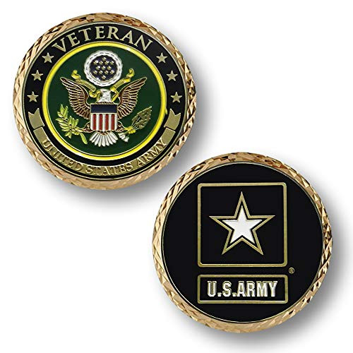 MotorDog69 Veteran Army Star Challenge Coin