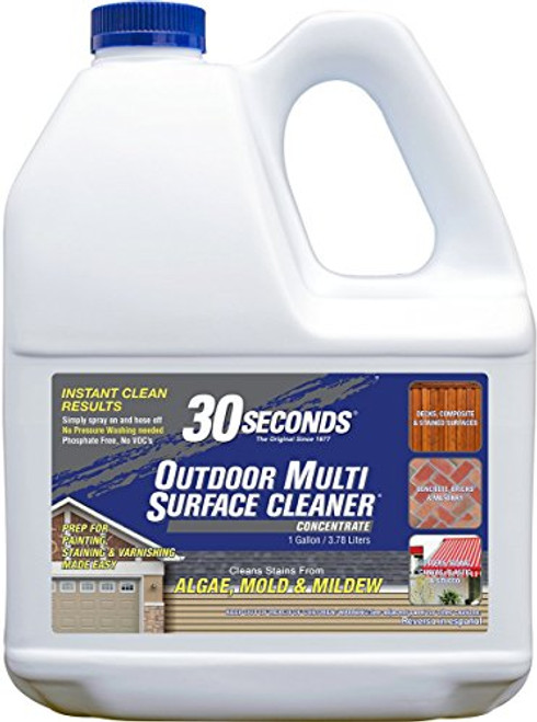 30 SECONDS Outdoor Multi Surface, 1 Gallon - Concentrate