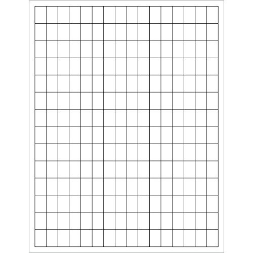 Partners Brand PLL101 Tape Logic Rectangular Laser Labels, 1/2" x 3/4", 0.5" Width, 0.75" Height, White (Pack of 22400)