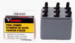 C.H. HANSON, 20541, 1/8" STAD GENERAL PURPOSE NUMBER STAM