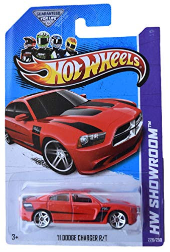 Hot Wheels Showroom Series '11 Dodge Charger R/T 228/250, red