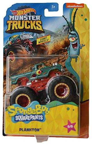 Hot Wheels Monster Trucks Spongebob Squarepants Plankton 5/5