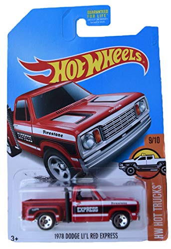 Hot Wheels 1978 Dodge Li'l Red Express 9/10, red