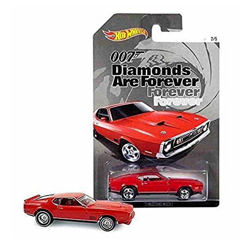 Hot Wheels, 2015 Exclusive James Bond 007, Diamonds Are Forever '71 Mustang Mach I Red 2/5 Hot Wheels, 2015 Exclusive James Bond 007, Diamonds Are Forever '71 Mustang Mach I Red 2/5