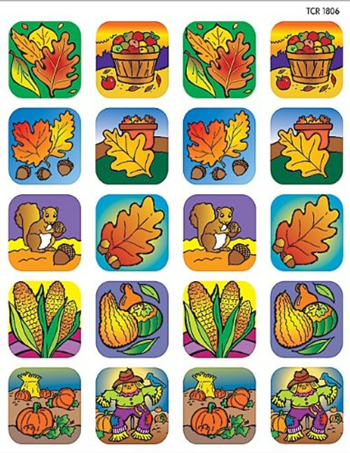 Teacher Created Resources Fall Stickers, Multi Color (1806)