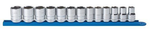 GEARWRENCH 13 Pc. 1/2" Drive 6 Point Standard Metric Socket Set - 80702