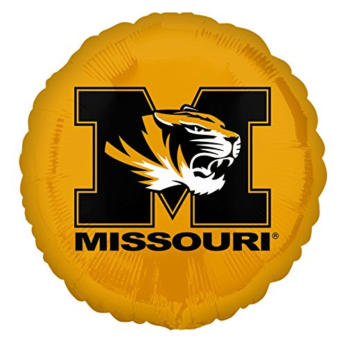Anagram International University of Missouri Flat Balloon, 18", Multicolor
