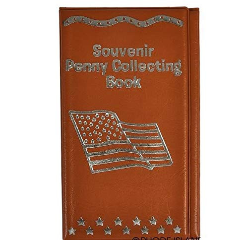 Rhode Island Novelty Red 3.5 x 6 Museum Penny Holder Book Two Per Order