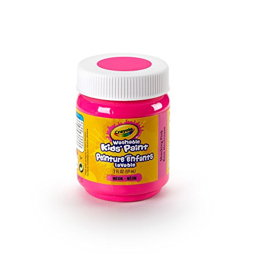 Crayola Washable Kid's Paint, 2 oz, Shocking Pink