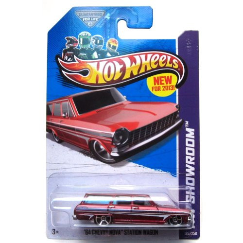 2013 Hot Wheels Hw Showroom '64 Chevy Nova Station Wagon 195/250