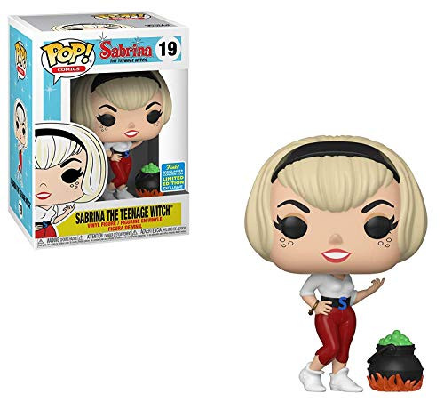 Funko Pop Sabrina The Teenage Witch with Cauldron SDCC 2019 Shared Sticker Exclusive