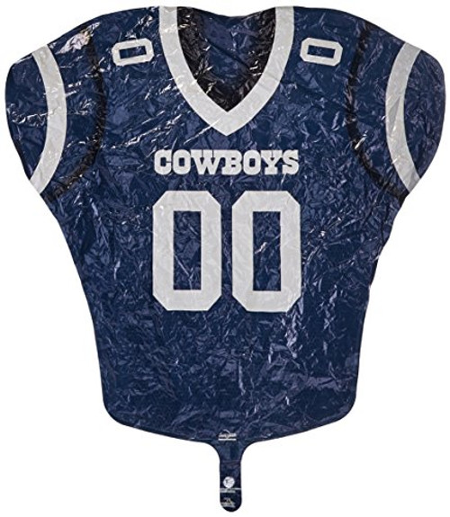 Anagram International 2619402.0 Dallas Cowboys Jersey Party Balloon, 24", Multicolor Anagram International 2619402.0 Dallas Cowboys Jersey Party Balloon, 24", Multicolor