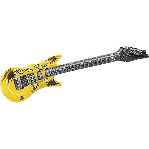 Rubie's Costume Co. Inflatable Guitar 40" Costume, One Size, Multicolor
