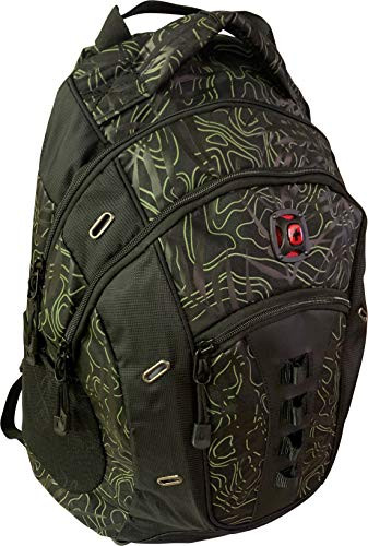 Wenger Granite Backpack with 16" Laptop Pocket and Tablet Pocket, Black