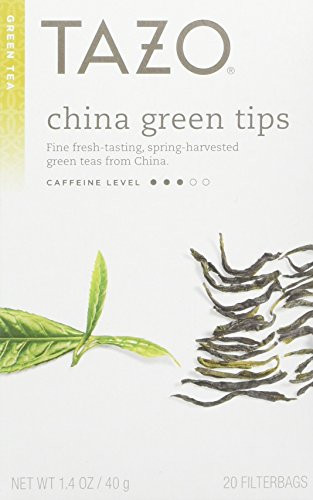 Tazo China Green Tips Green Tea, 20 Count (Pack of 6)