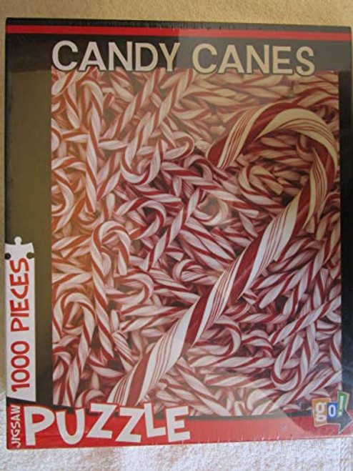 Candy Canes 1000 Piece Puzzle