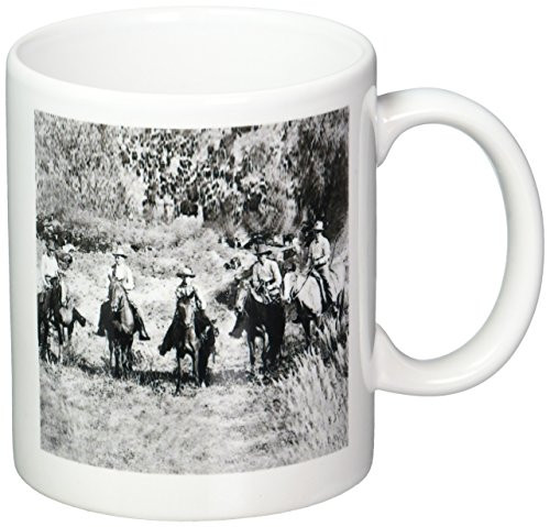 3dRose Cowboys Ceramic Mug, 11-Ounce