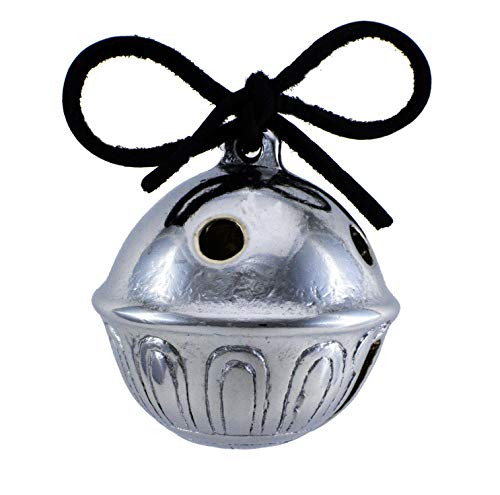 Real Christmas Polar Sleigh Bell Ornament, Jingle Bell Express From Santa and His Reindeer At Santa's Sleigh Bells 2c