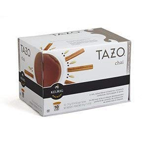 Starbucks Tazo Tea K-Cup Chai Portion Pack for Keurig K-Cup Brewers, 10 Count (Pack of 1)