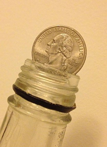 COIN IN THE BOTTLE MAGIC TRICK / FOLDING COIN (US Quarter Dollar / 25 cent) - FOLDING QUARTER MAGIC