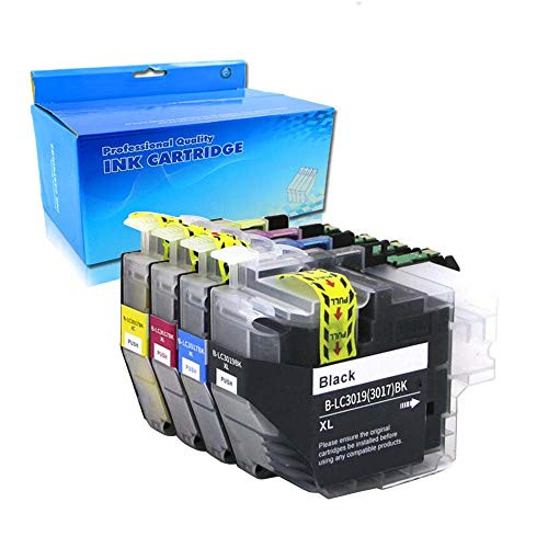 OGOUGUAN Compatible Ink Cartridge Replacement for Brother LC 3019 LC3019 XXL Used with Brother MFC-J6930DW MFC-J5330DW MFC-J6530DW MFC-J6730DW Printer (1 Black, 1 Cyan, 1 Magenta, 1 Yellow, 4-Pack)