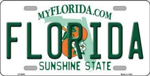 Smart Blonde LP-6005 Florida Novelty Metal License Plate Smart Blonde LP-6005 Florida Novelty Metal License Plate