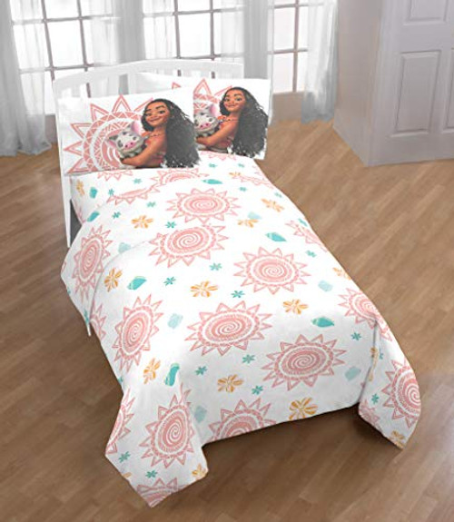 Disney Pixar Moana Twin Sheet Set 3 Piece Microfiber Disney Pixar Moana Twin Sheet Set 3 Piece Microfiber