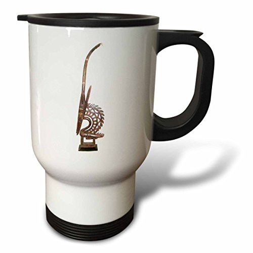 3dRose African Male Chi-Wara Stainless Steel Travel Mug, 14-Ounce 3dRose African Male Chi-Wara Stainless Steel Travel Mug, 14-Ounce