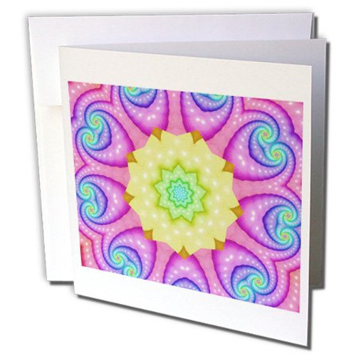 3dRose Alien Flower - Greeting Cards, 6 x 6 inches, set of 12 (gc_7368_2) 3dRose Alien Flower - Greeting Cards, 6 x 6 inches, set of 12 (gc_7368_2)
