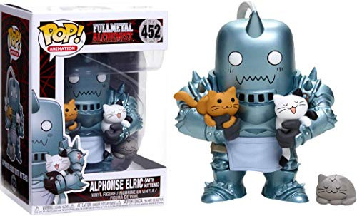 Funko POP Animation Full Metal Alchemist Alphonse Elric (with Kittens) Exclusive Funko POP Animation Full Metal Alchemist Alphonse Elric (with Kittens) Exclusive