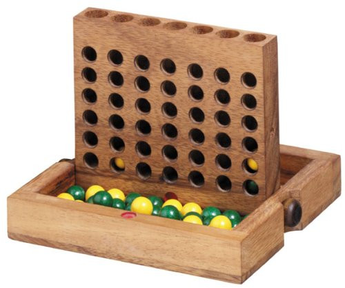 Four in a Row- A Strategy Game for Two (Colors Vary)