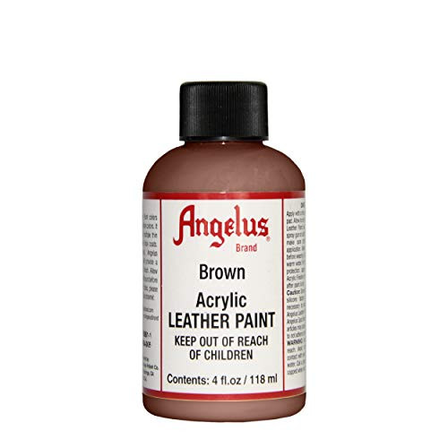 Angelus Leather Paint 4 Oz Brown