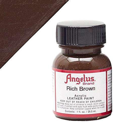 Angelus Leather Paint 1 Oz Rich Brown
