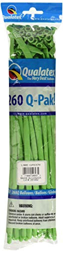 Qualatex 18226 Green Q-pak Lime, 260Q
