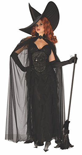 Rubie's Costume 821017-M Co Women's Elegant Witch, Black, Medium