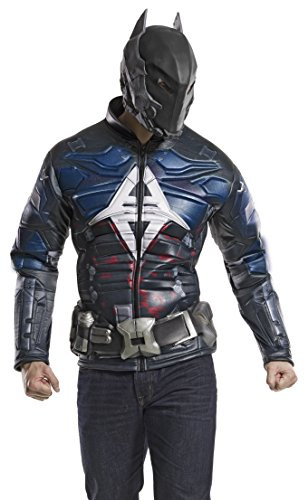 Rubie's Costume Co DC Comics Men's Arkham Knight Muscle Chest Costume Top, Multi, Medium