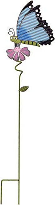 Sunset Vista 93366 Butterfly Stake, 35 inches High, Multicolor