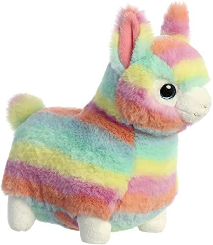 Aurora - Rainbow Collection - 12" Rainbow Llama
