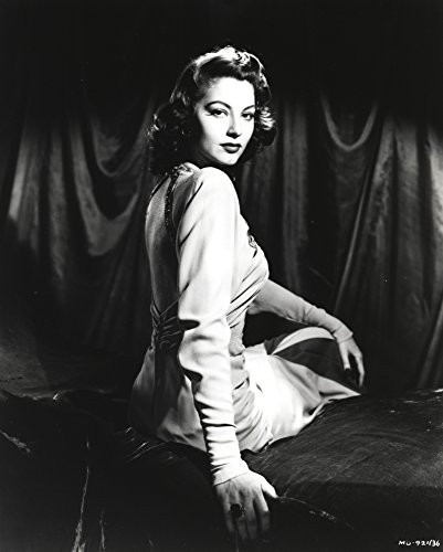 Ava Gardner posed on Side View in Long Gown Photo Print (8 x 10)