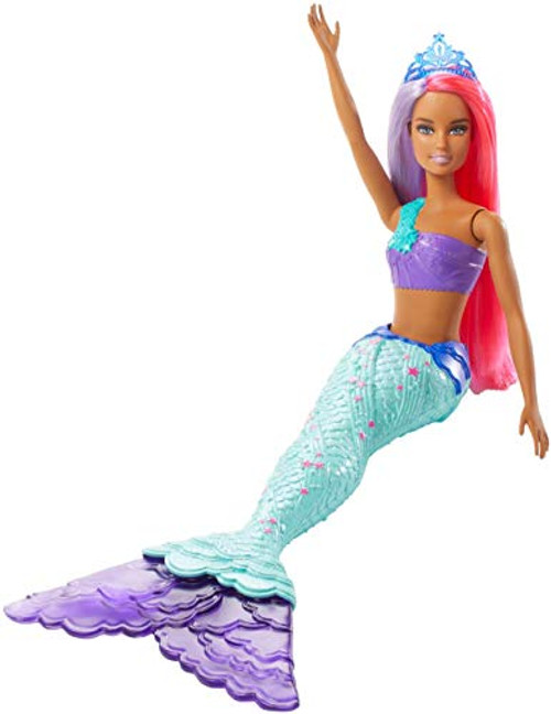 Barbie Dreamtopia Mermaid Doll, 12-inch, Pink and Purple Hair Barbie Dreamtopia Mermaid Doll, 12-inch, Pink and Purple Hair