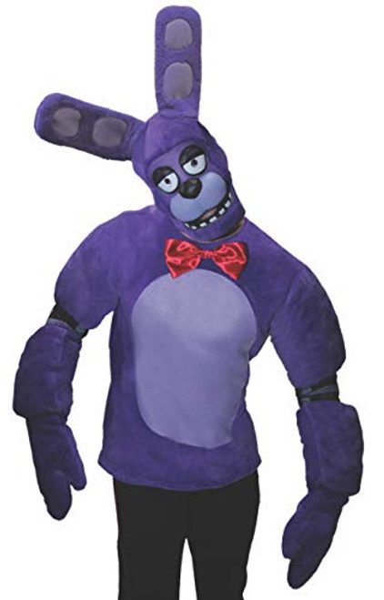 Rubie's Men's Five Nights at Freddy's Bonnie Costume, Multi, Small