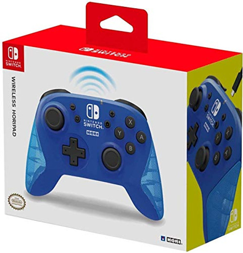 Nintendo Switch Wireless HORIPAD (Blue) by HORI - Officially Licensed by Nintendo Nintendo Switch Wireless HORIPAD (Blue) by HORI - Officially Licensed by Nintendo
