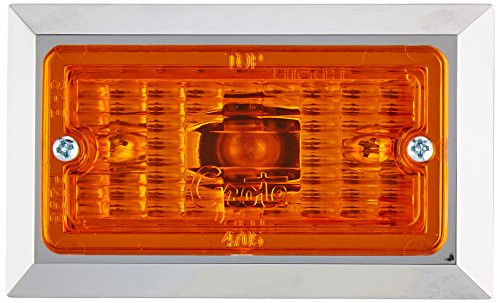 Grote 47053 Yellow Rectangular Clearance Marker Light