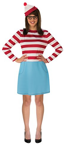 Rubie's Women's Where's Waldo Wenda Costume, as Shown, Standard