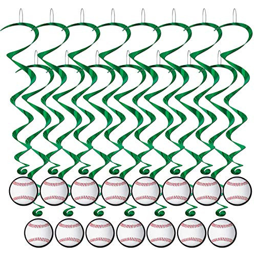Baseball Whirls (5/Pkg) (3-Pack)